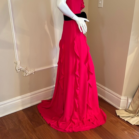 GUCCI PINK  RUFFLE DRESS SIZE M - Picture 7 of 15